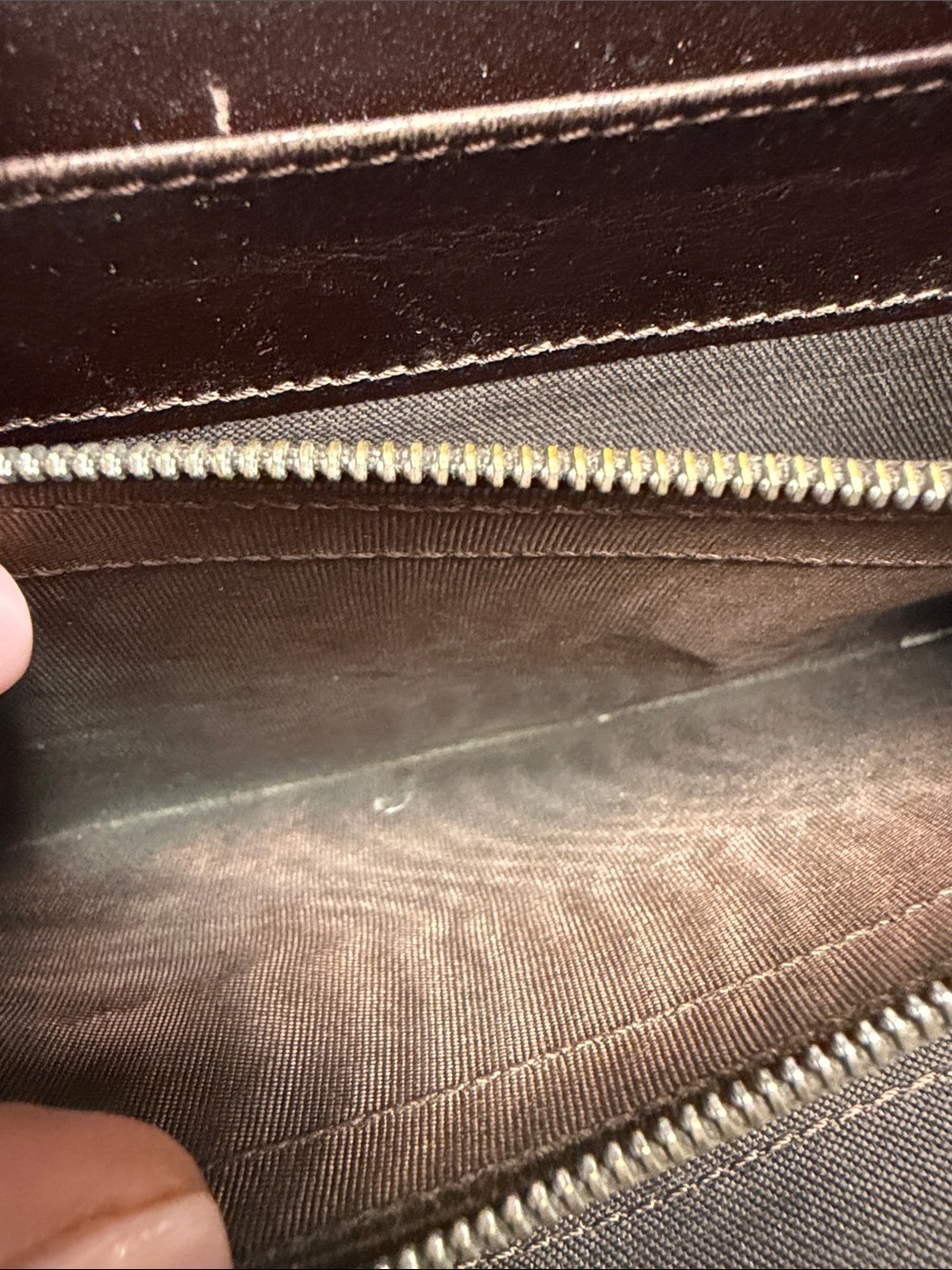 Fendi Brown Zucca Folded Continental Wallet - Picture 8 of 8